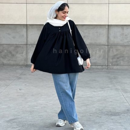مانتو عروسکی مدل ماه حانی گلی