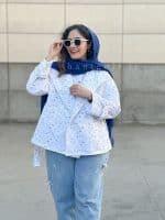 ترنچ کت آستر دار مدل خرگوشی حانی گلی