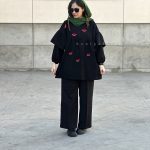 مانتو کبریتی مدل هندوانه حانی گلی