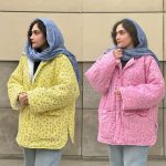 کاپشن نخی اور سایز حانی گلی