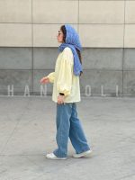 مانتو عروسکی جلو باز مدل لیموناد حانی گلی - تصویر 7