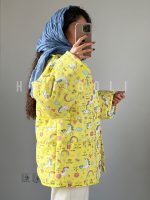 کاپشن زنانه دخترانه اور سایز طرح یونیکورن – نخی و بسیار راحت - تصویر 9