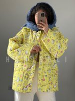 کاپشن زنانه دخترانه اور سایز طرح یونیکورن – نخی و بسیار راحت - تصویر 8