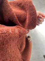 مانتو عروسکی جلو بسته تدی خرسی – قهوه‌ای | برند حانی گلی - تصویر 3