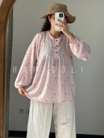 مانتو عروسکی مادمازل صورتی برند حانی گلی - جنس کرپ نخ درجه یک
