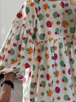 مانتو عروسکی خنک طرح قارچی مدل ماریوگلی - تصویر 4
