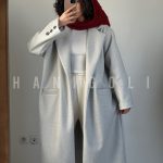پالتو زنانه بلند فوتر مدل "سیلور کلاود" (Silver Cloud) – برند حانی گلی