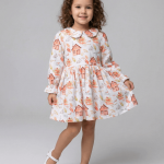 پیراهن بچه گانه عروسکی مدل دهکده خرگوش‌ها - برند HG Kids