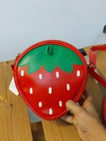 کیف دوشی زنانه مدل توت فرنگی